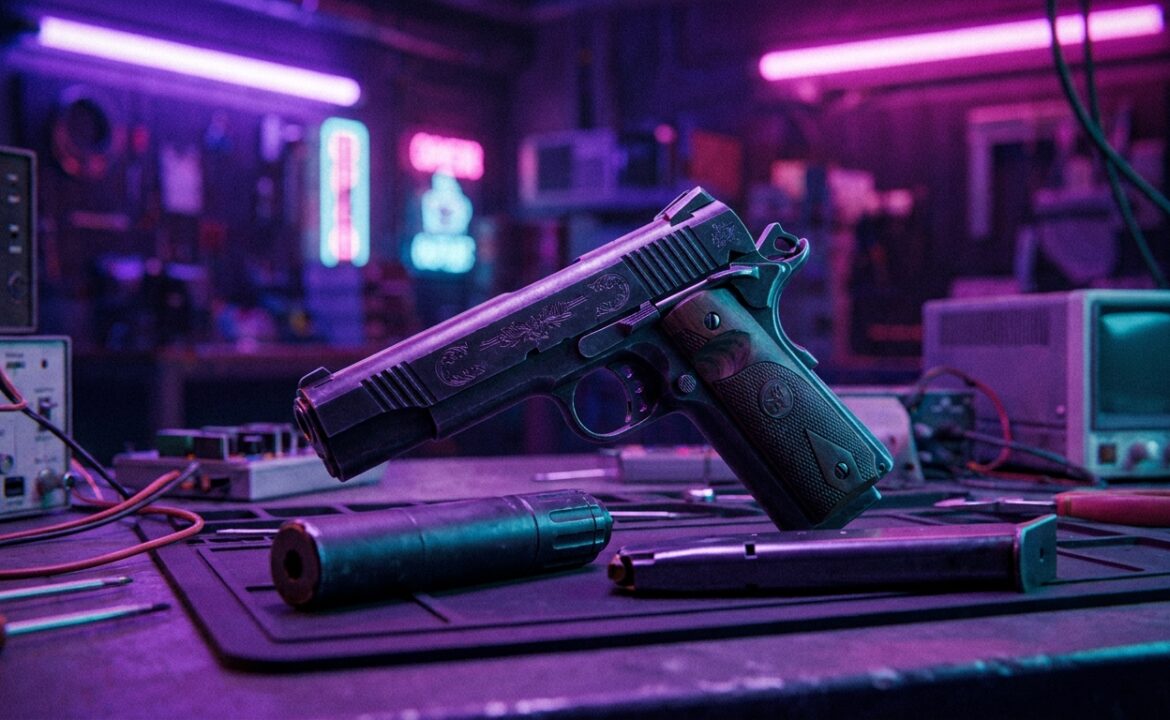 Кастомизация оружия в ГТА 6: обвесы и что покажет Rockstar · концепт Vicemania