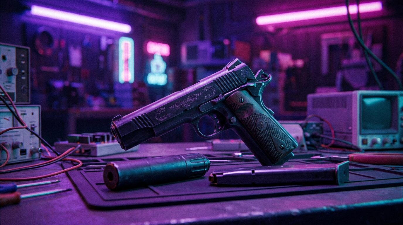 Кастомизация оружия в ГТА 6: обвесы и что покажет Rockstar · концепт Vicemania