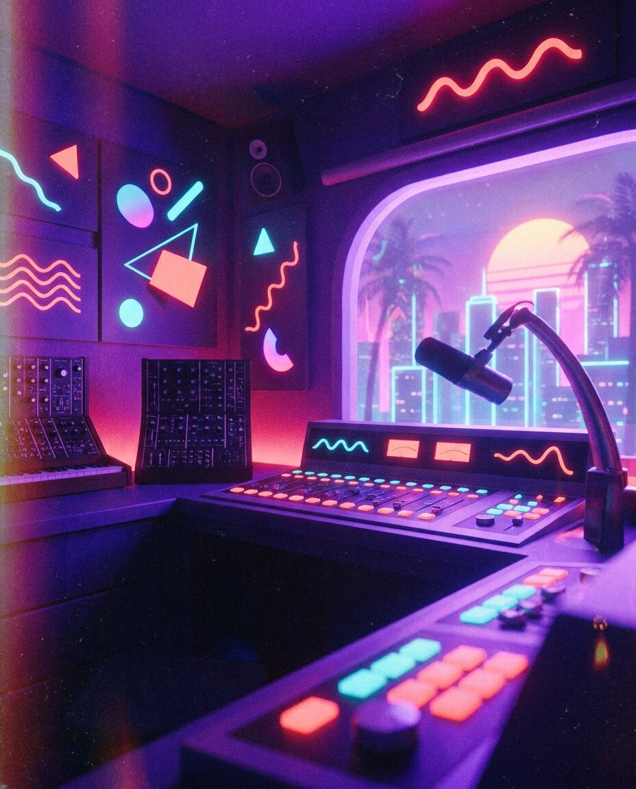 Радиостанции · концепт Vicemania